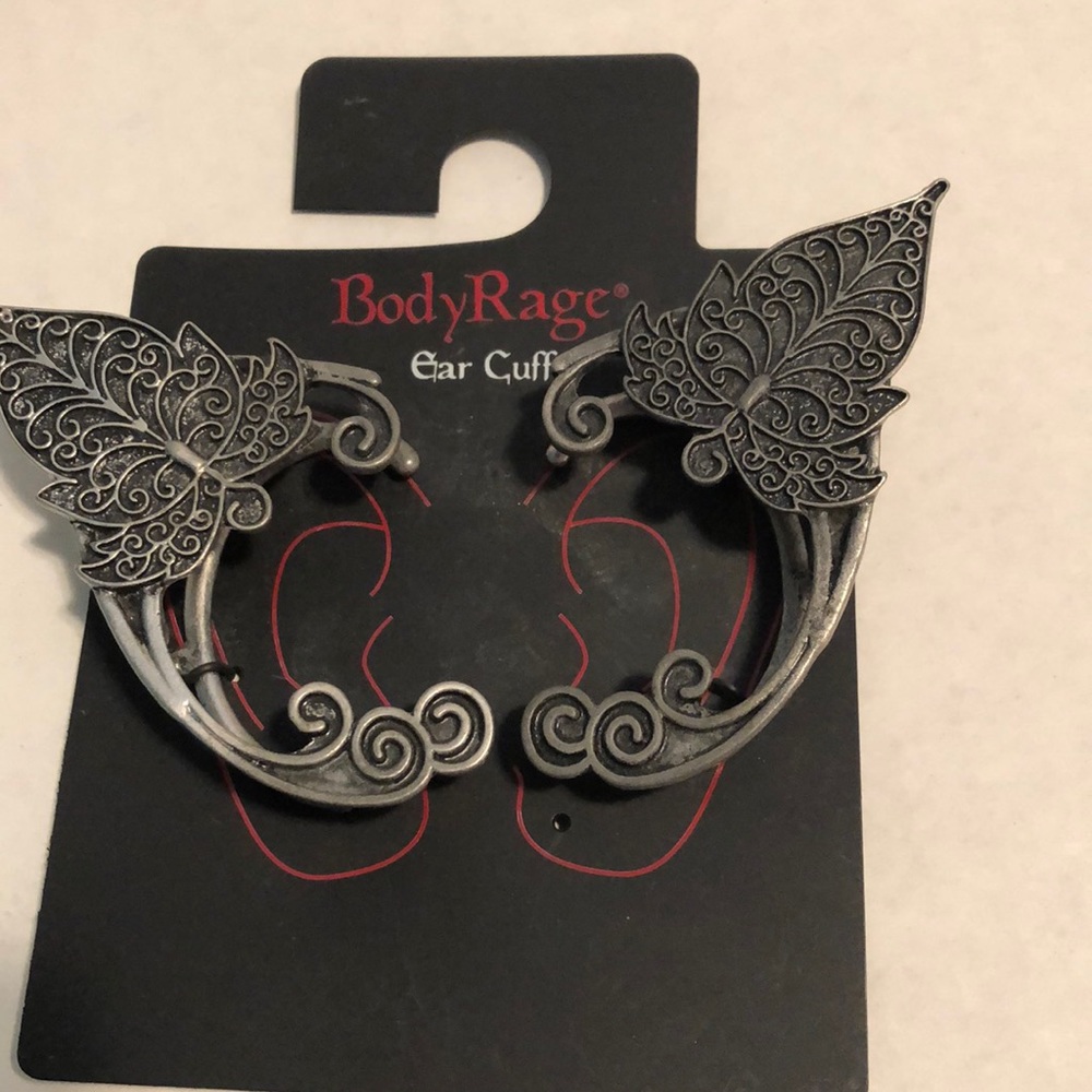 Body rage ear cuffs